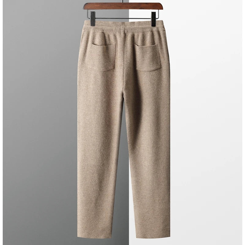 Men’s 100% Wool Cashmere Style Pants