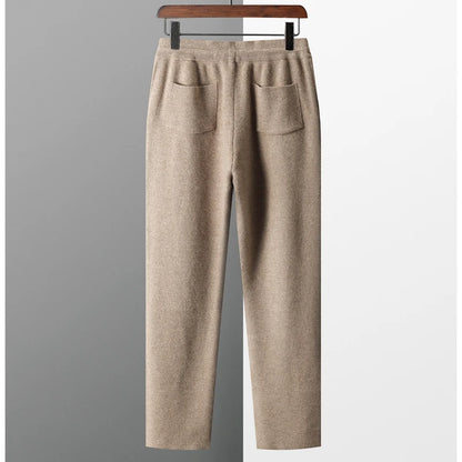 Men’s 100% Wool Cashmere Style Pants