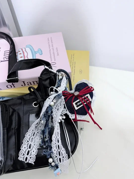 Y2K Transparent Ita Shoulder Bag