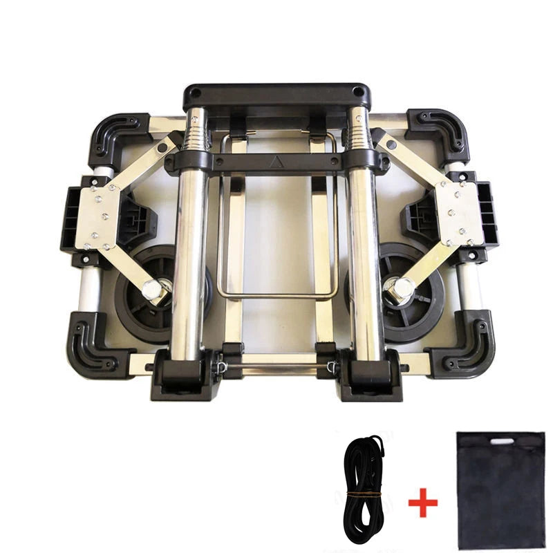 Lightweight Folding Luggage Cart with 2 Wheels