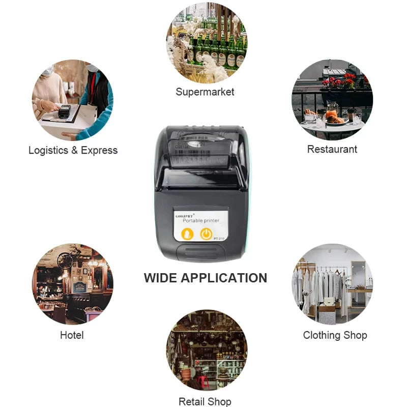 58mm Wireless Inkless POS Receipt Printer