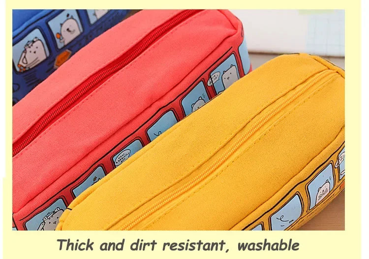 School Bus Pencil Case