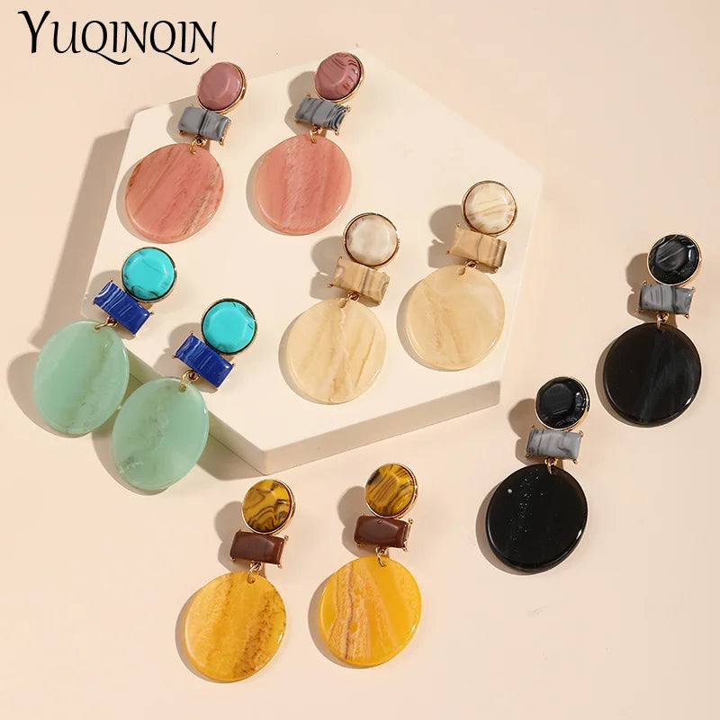 Big Drop Earrings