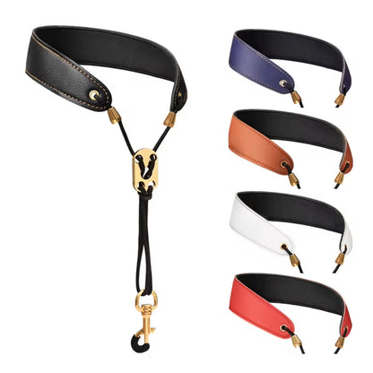 Leather Saxophone Strap Neck Protection