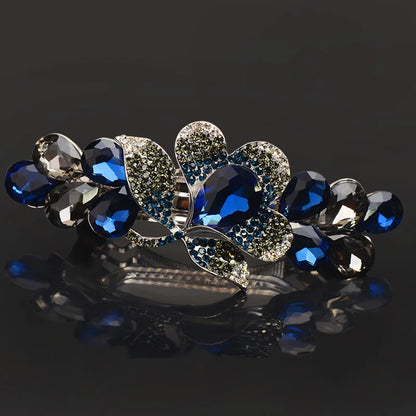 Women’s Rhinestone Hair Barrette Clip
