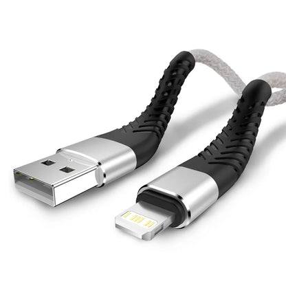 USB-A to Lightning Braided Fast Charging Cable