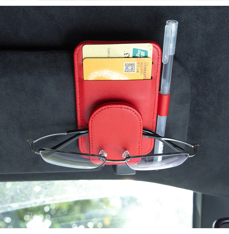 Car Sun Visor Glasses Holder