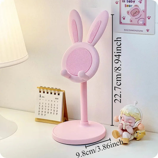 Cute Rabbit Adjustable Phone & Tablet Stand