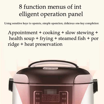 Portable Electric Rice Cooker 2L for Cars, Trucks & Travel