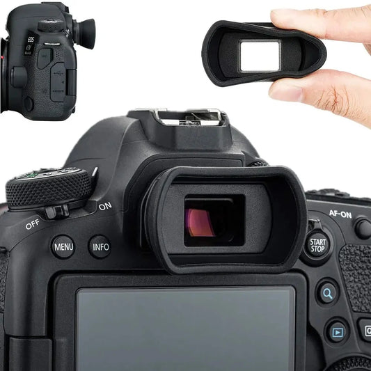 Soft Long Viewfinder Camera Eyecup Eyepiece for Canon EOS 90D 80D 70D 60D 77D 6D Mark