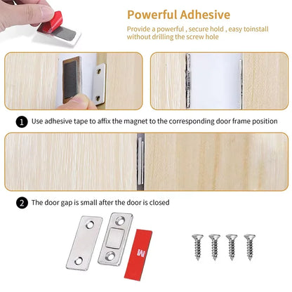 Ultra Thin Magnetic Cabinet Door Catch
