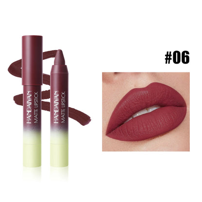 Matte Waterproof Lipstick Crayon
