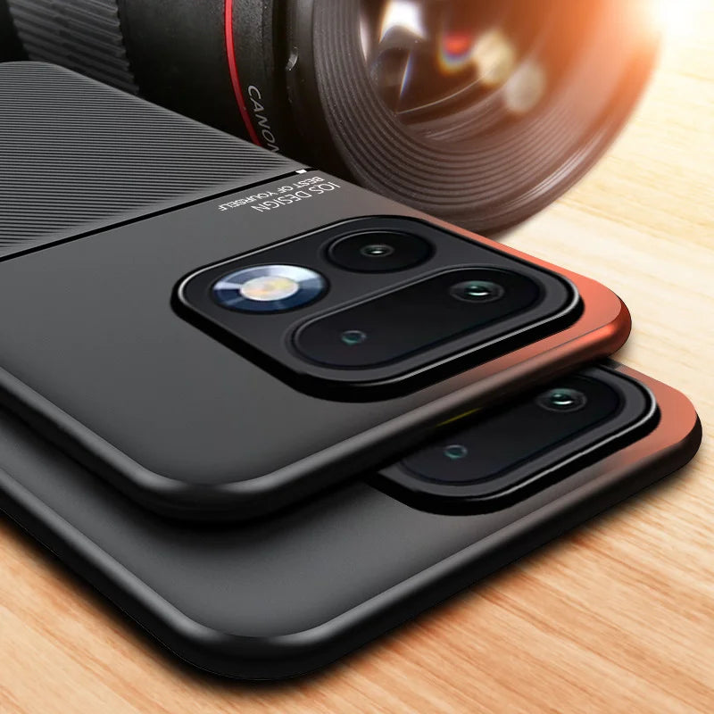 Magnetic PU Leather Shockproof Phone Case