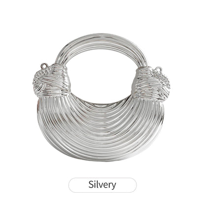 Gold Acrylic Minaudiere Evening Clutch with Chain Strap