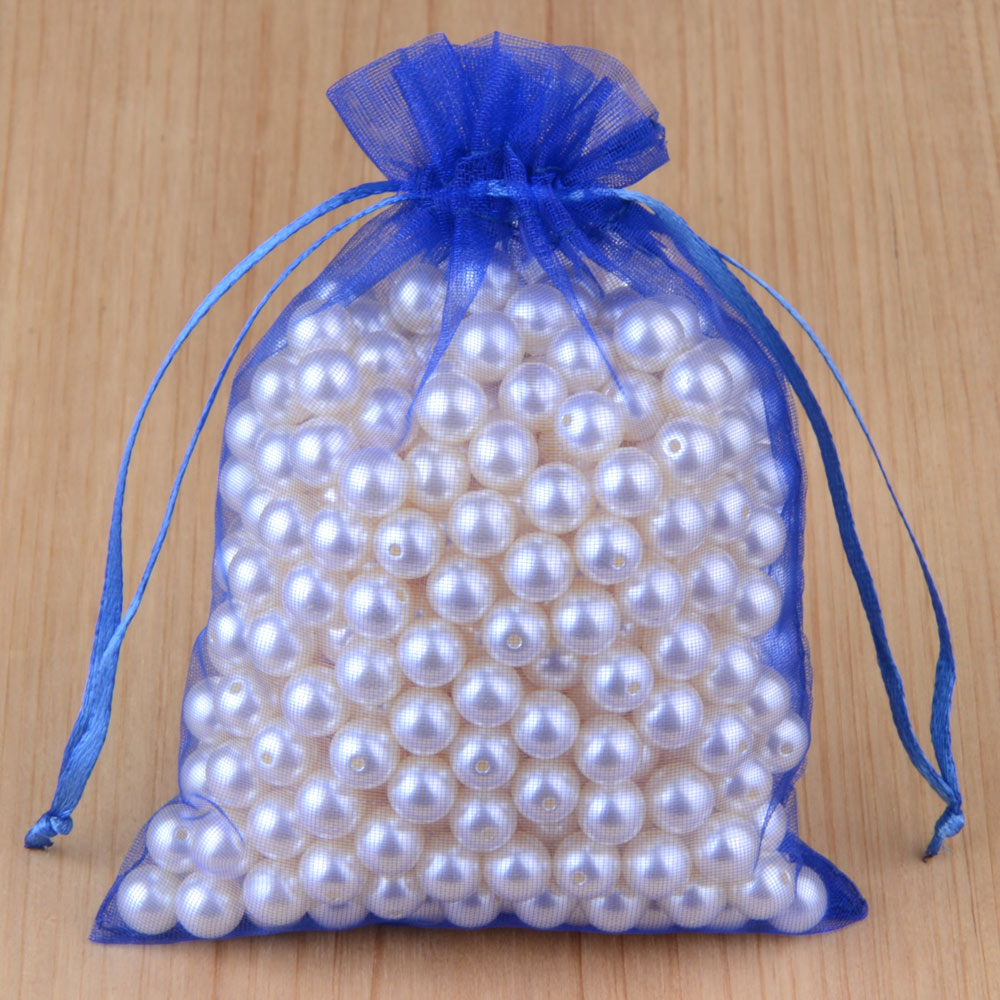 100pcs 24 Colors Jewelry Packaging Bag 5*7 7*9 9*12 10*15cm