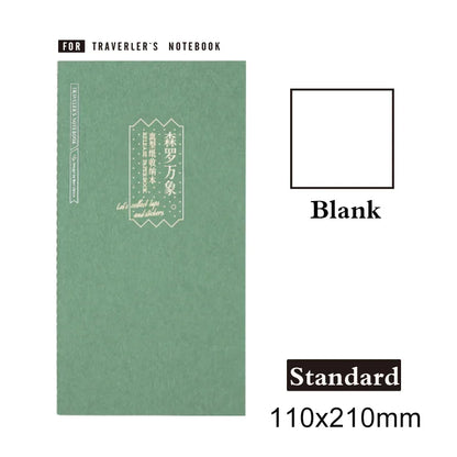 Travel Notebook Sticker Storage Book