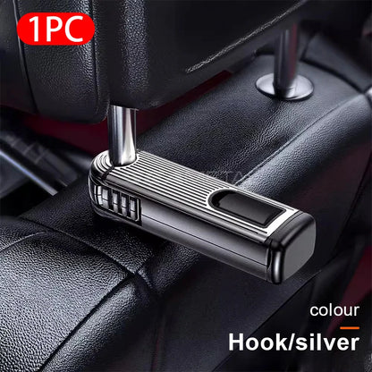 SEAMETAL 2 in 1 Car Seat Back Hook with Phone Holder