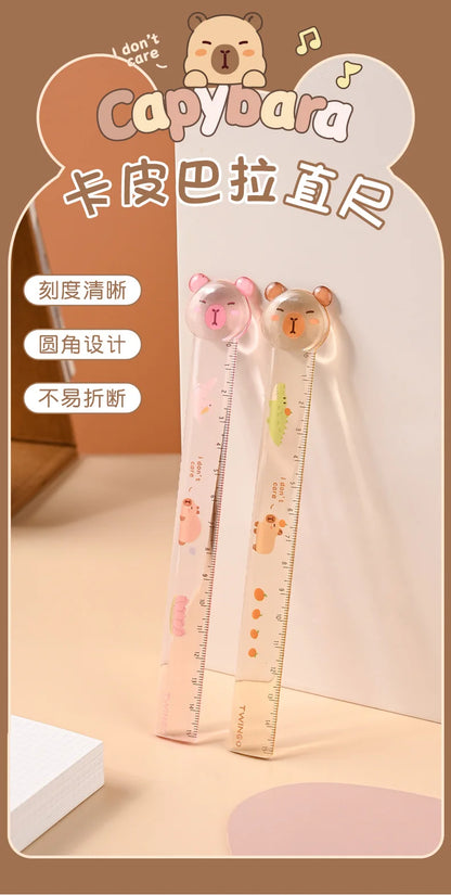 Kawaii Capybara Ruler
