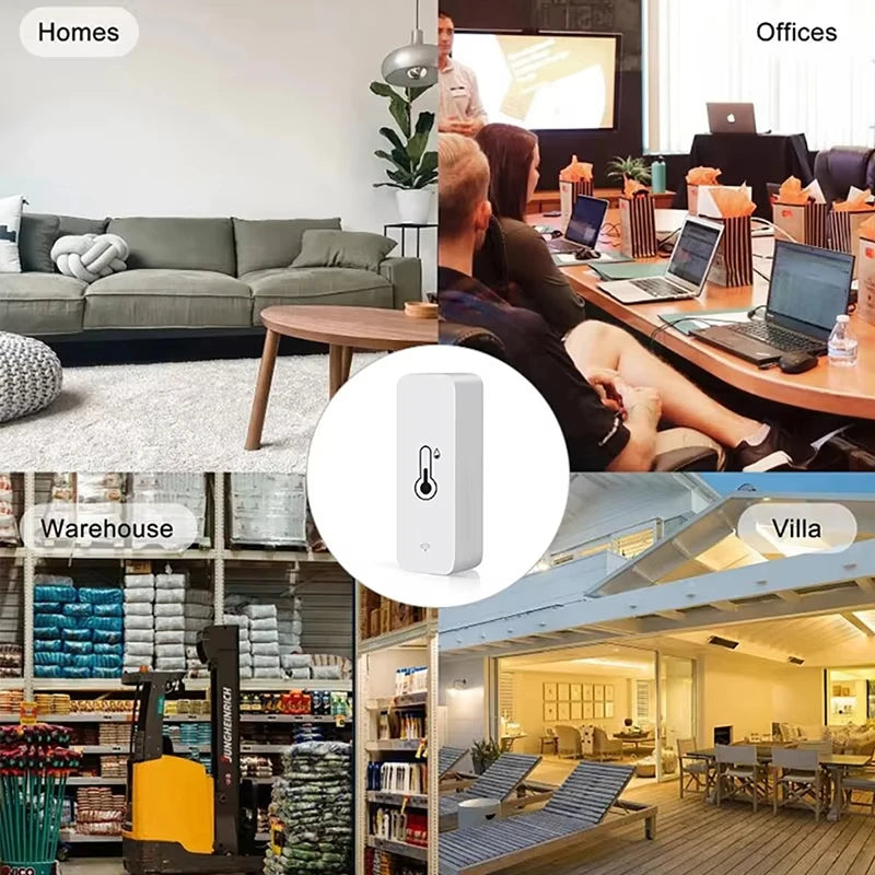 Tuya Smart WiFi & Zigbee Temperature and Humidity Sensor