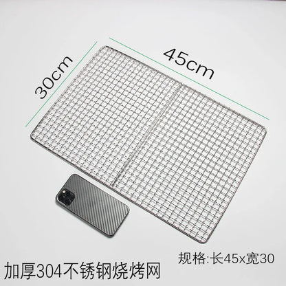 304 Stainless Steel BBQ Grill Mesh