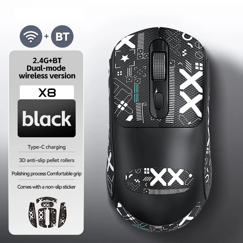 Warvank X8 Wireless Rechargeable Gaming Mouse