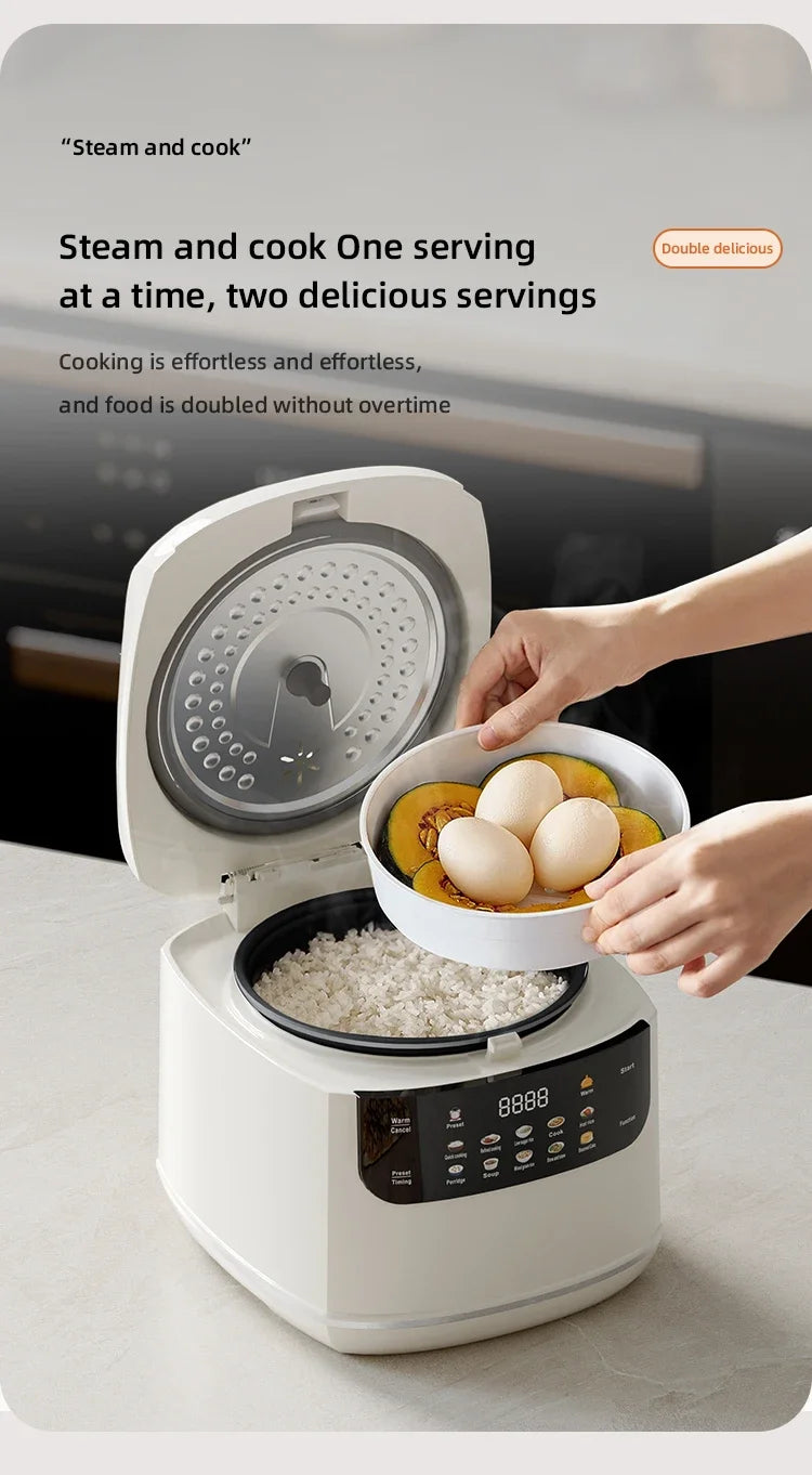 Mini Smart Rice Cooker 2L