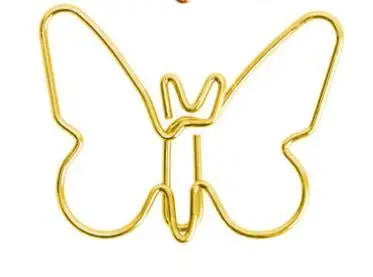 Decorative Butterfly Bookmark Paper Clips
