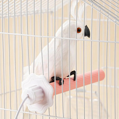 USB Heated Bird Perch Warmer for Parrots & Small Birds