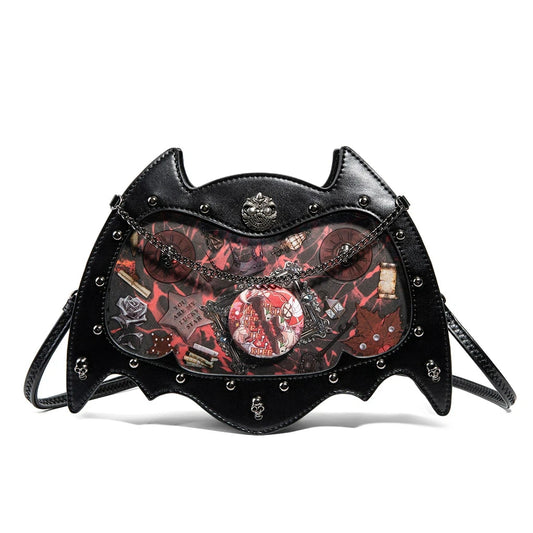 Gothic Y2K Ita Crossbody Shoulder Bag