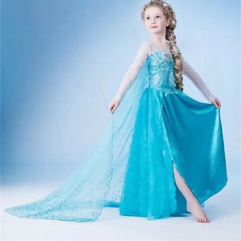 Snow Queen Elsa Costume for Girls