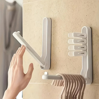 Space-Saving Foldable Clothes Hanger Organizer