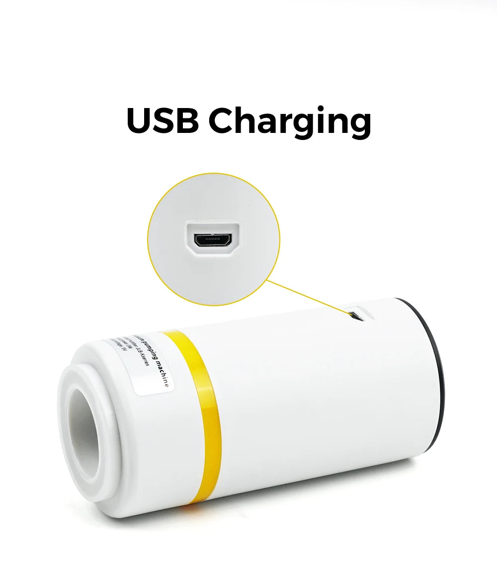 USB Rechargeable Electric Air Pump Vacuum Automatic Compressed