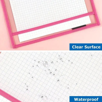 6-Pack Wipeable Dry Erase Sleeve Set for Classroom, Office & Home Learning