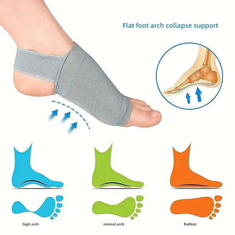 Arch Support Sleeves with Gel Pad