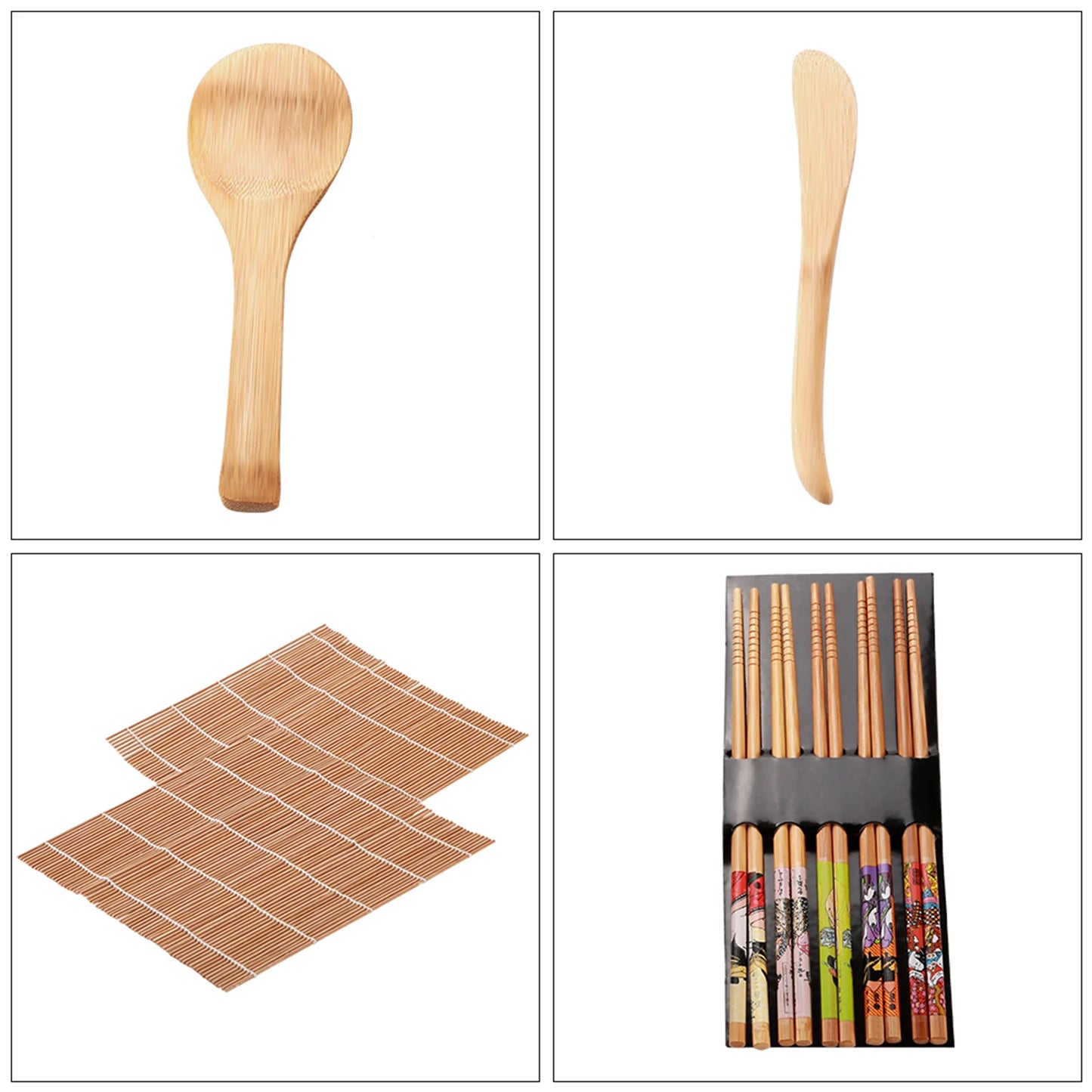 Bamboo Sushi Making Kit Set