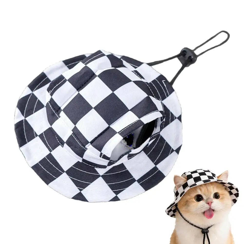 Adjustable Summer Sun Hat for Dogs