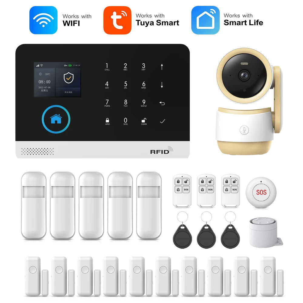 WiFi & GSM Security Alarm Kit