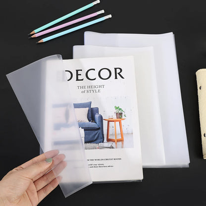 Transparent Waterproof Book Covers