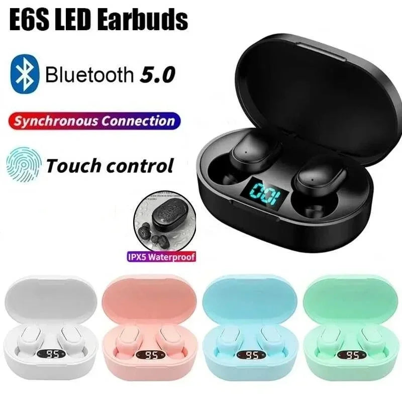 E6S Wireless Bluetooth Earbuds