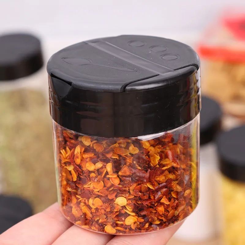 Plastic Spice Jar Seasoning Storage Bottle