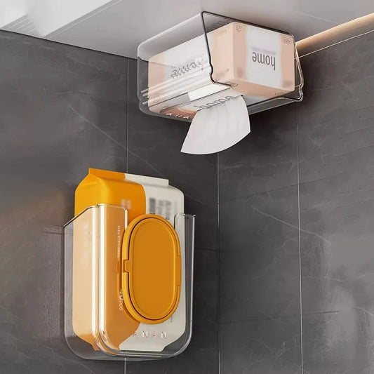 Wall Mounted Wet Wipes Storage Box