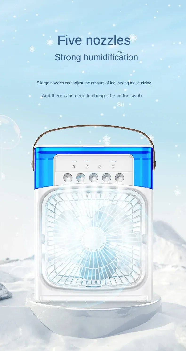 Portable Humidifier Cooling Fan