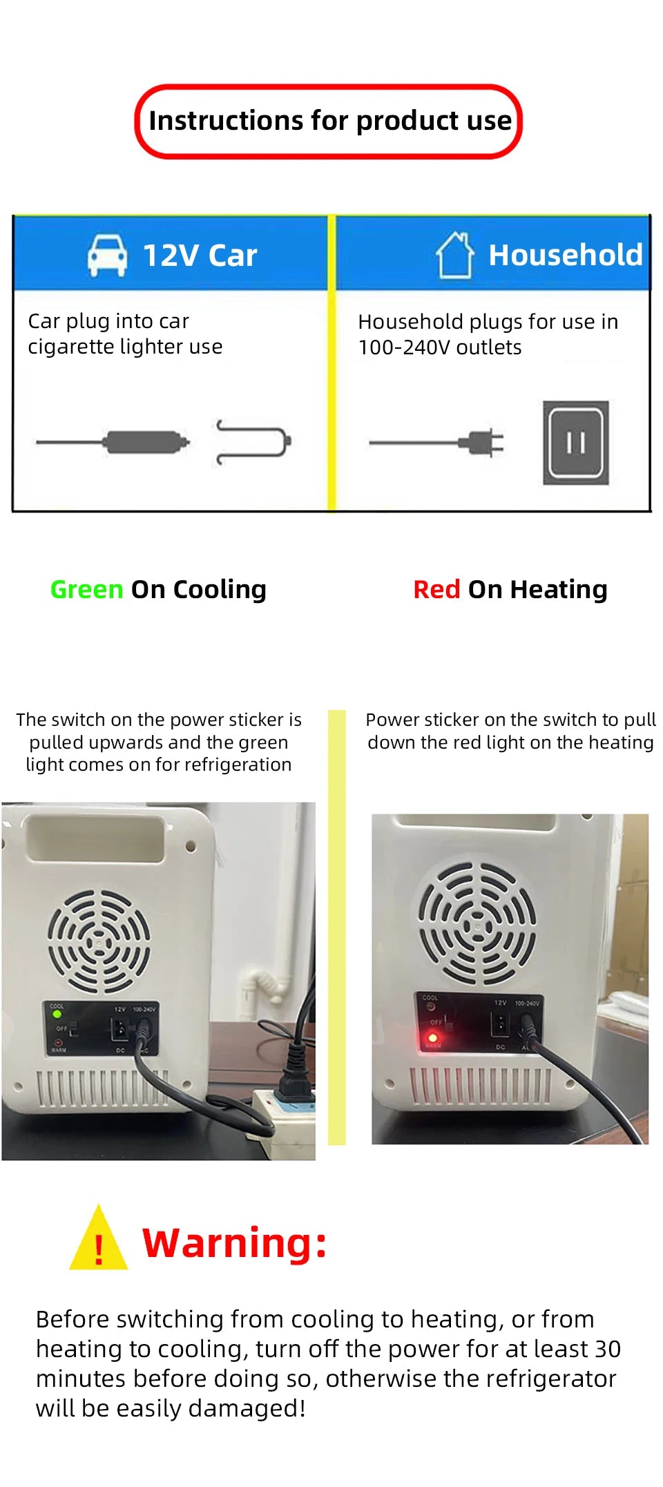 Portable Mini Refrigerator