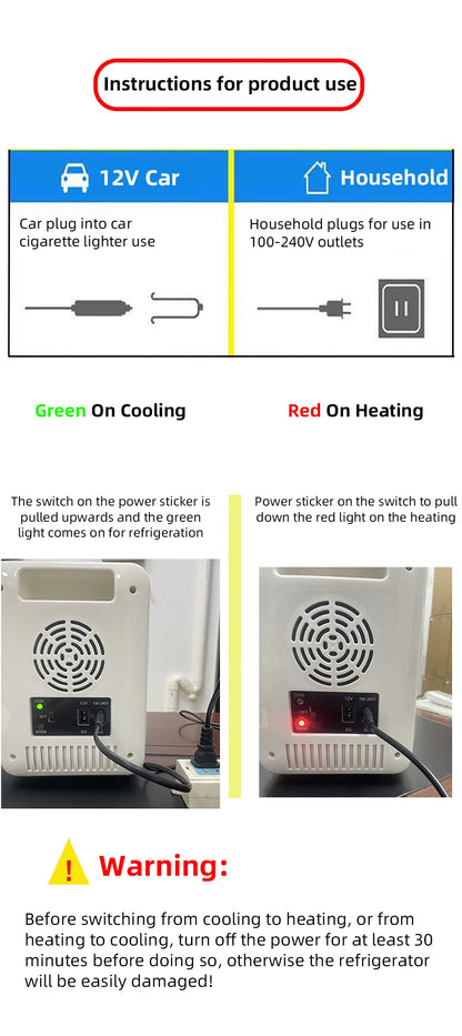 Portable Mini Refrigerator