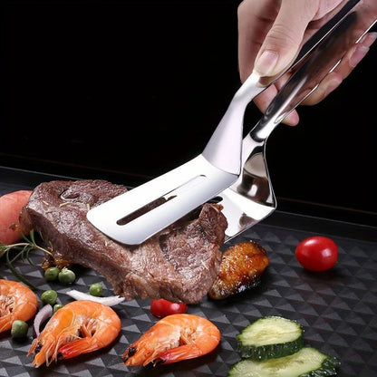 Double-Sided Cooking Tongs for Grilling & Frying