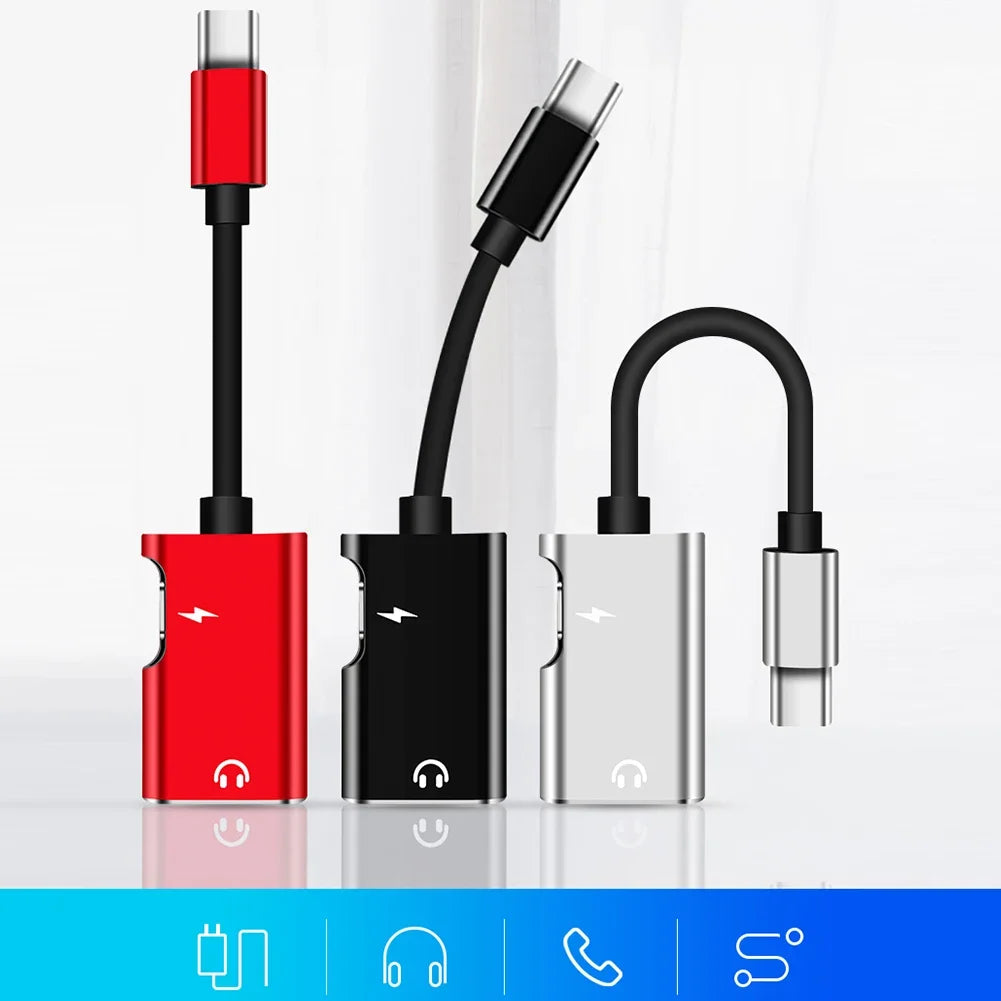 USB-C Audio & Charging Adapter