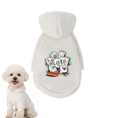 Pet Hooded Sweatshirt for Dogs & Cats