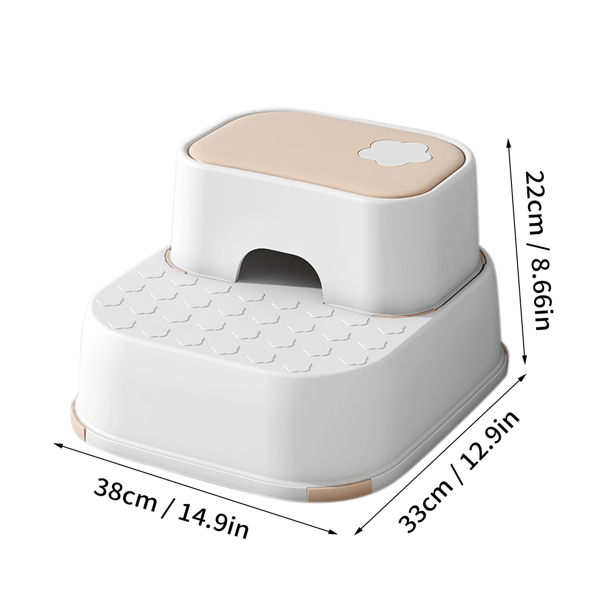 Kid Bathroom Non Slip Step Stool