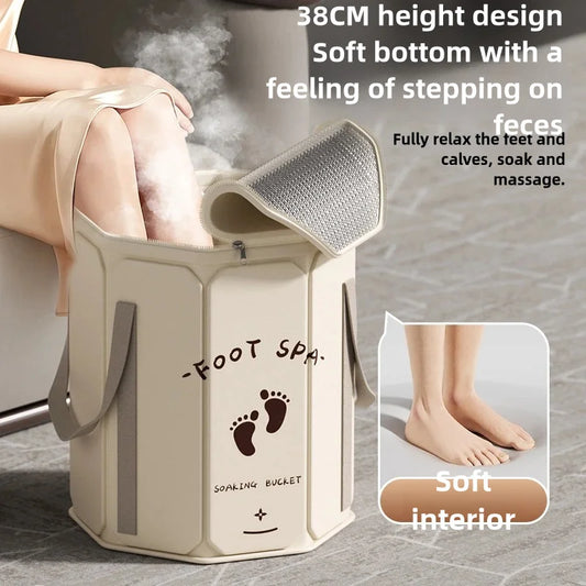 Portable Folding Foot Bath Bucket