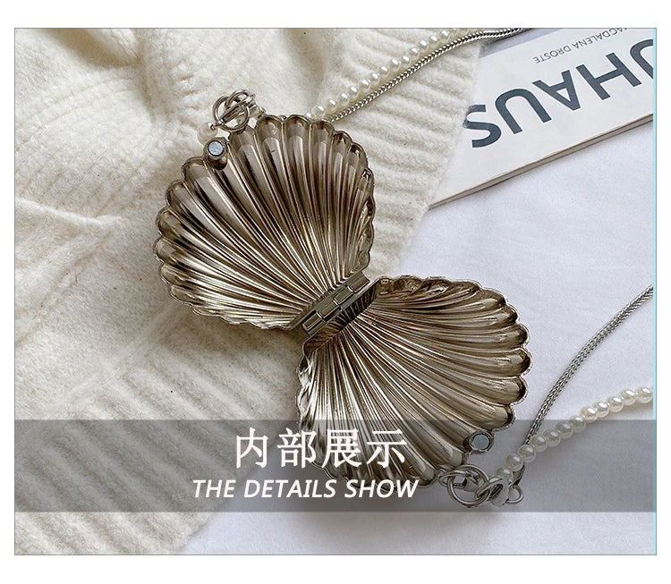 Shell Design Crossbody Handbag